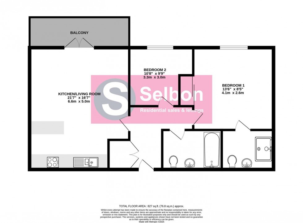Floorplan for Rushley Way, Kennet Island, Reading