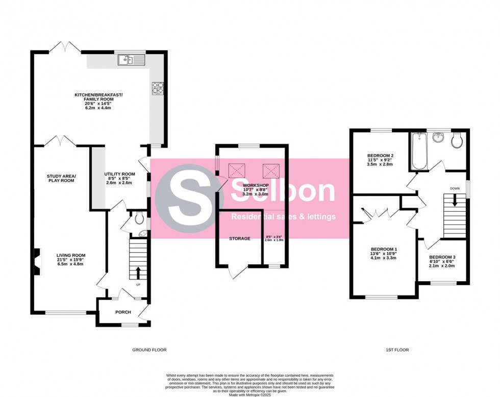 Floorplan for Nursery Close, Fleet