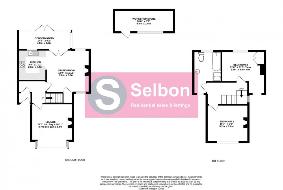 Floorplan for Lyndford Terrace, Fleet
