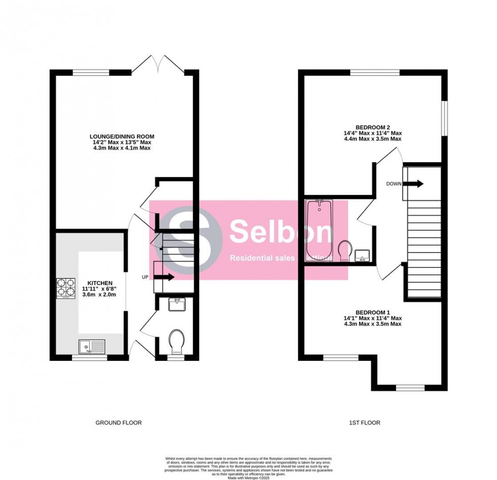Floorplan for Ewshot Gardens, Ewshot, Farnham