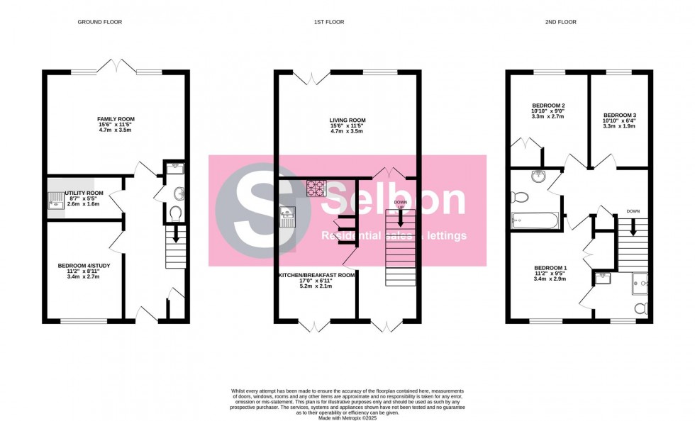 Floorplan for Turners Avenue, Fleet