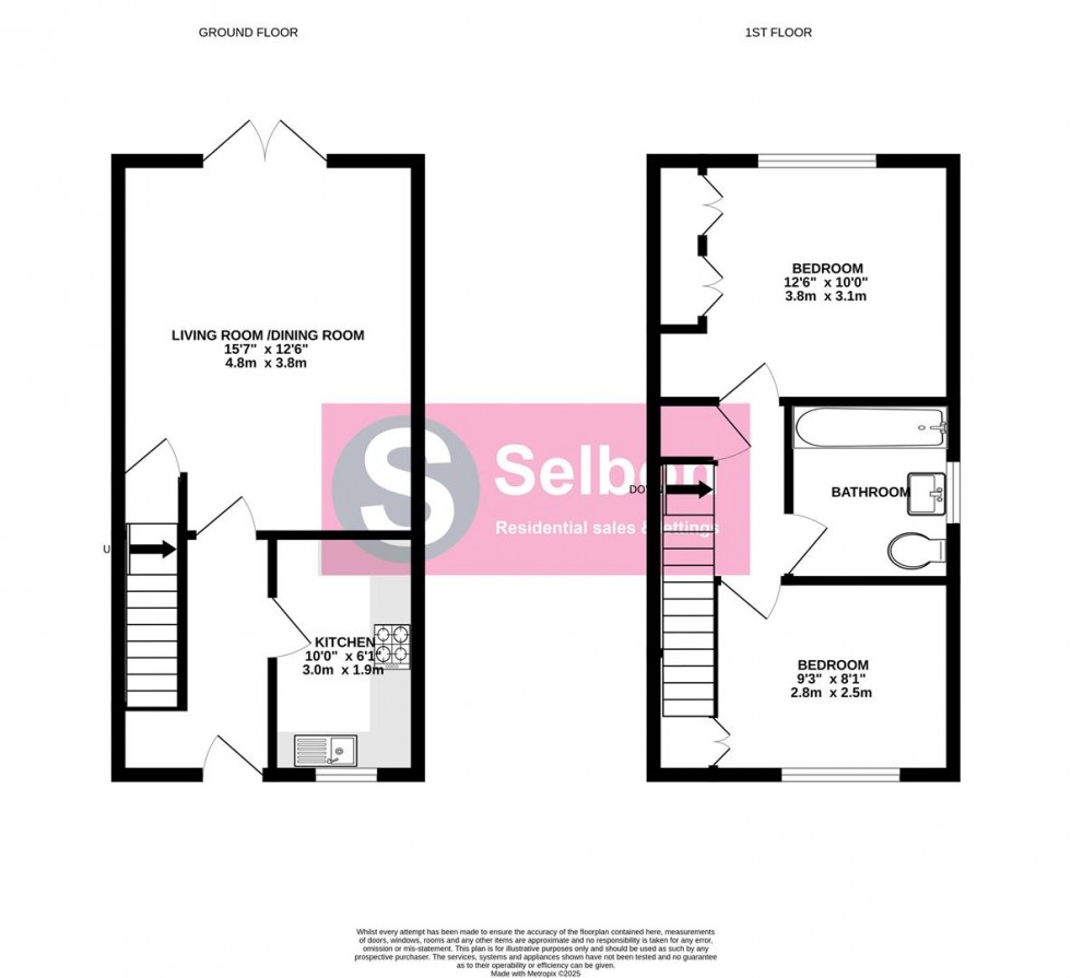 Floorplan for Aldershot Road, Church Crookham