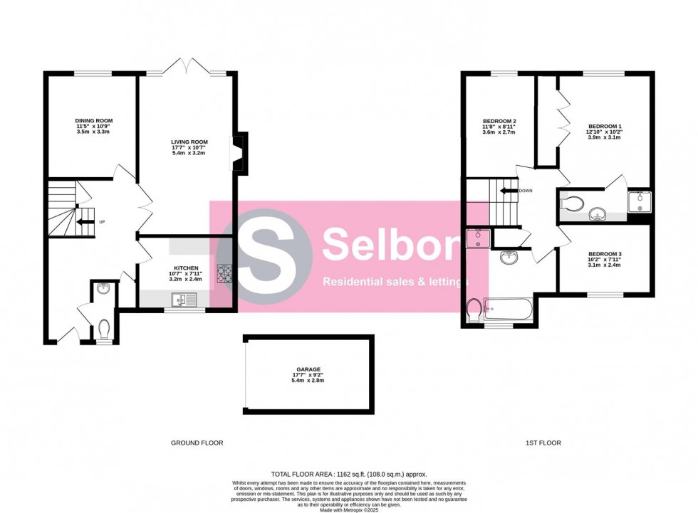 Floorplan for Orchard Fields, Fleet