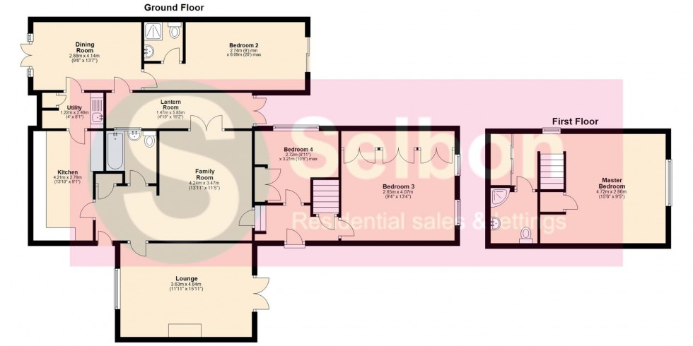 Floorplan for Award Road, Church Crookham, Fleet