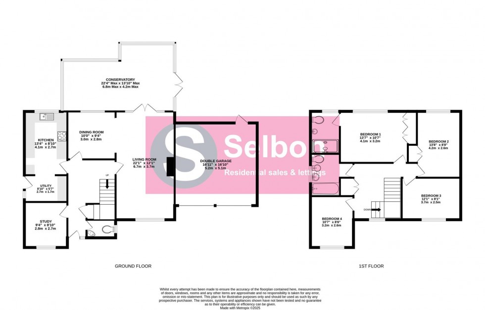 Floorplan for Hereford Mead, Fleet