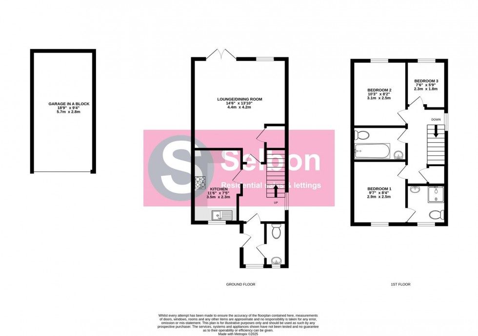 Floorplan for Holt Lane, Hook