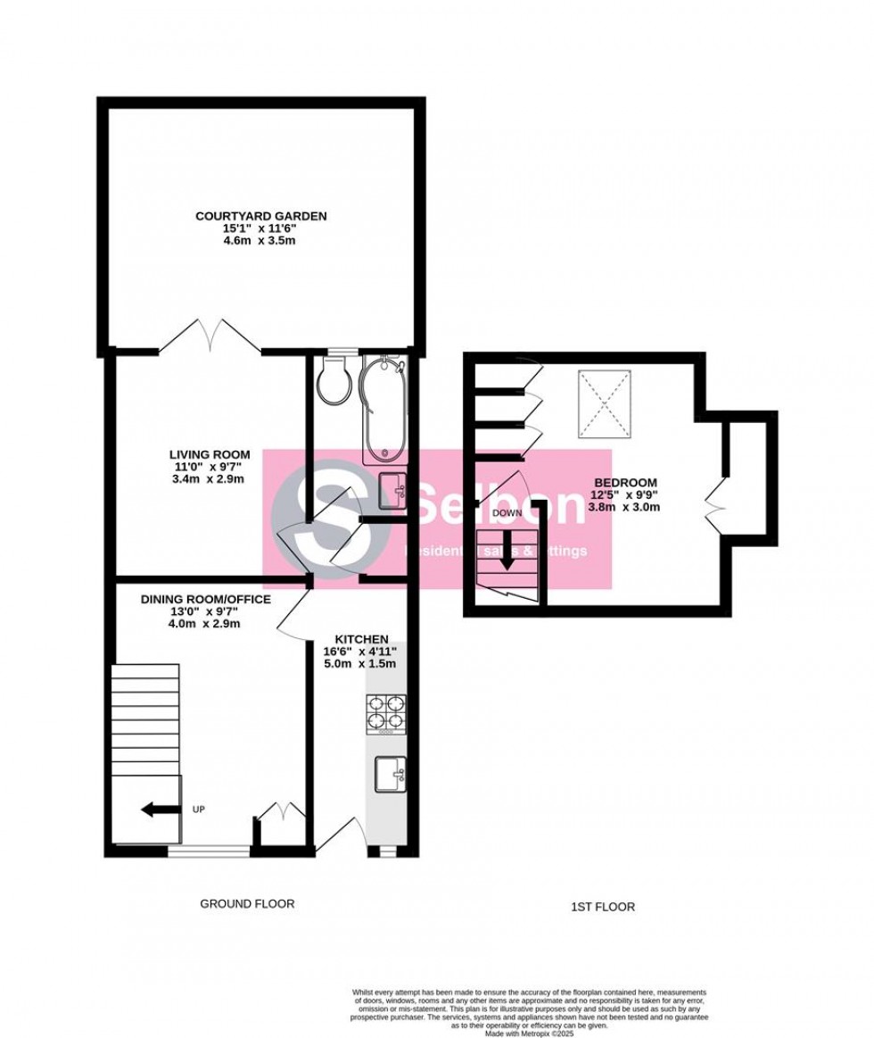 Floorplan for Basingbourne Road, Fleet