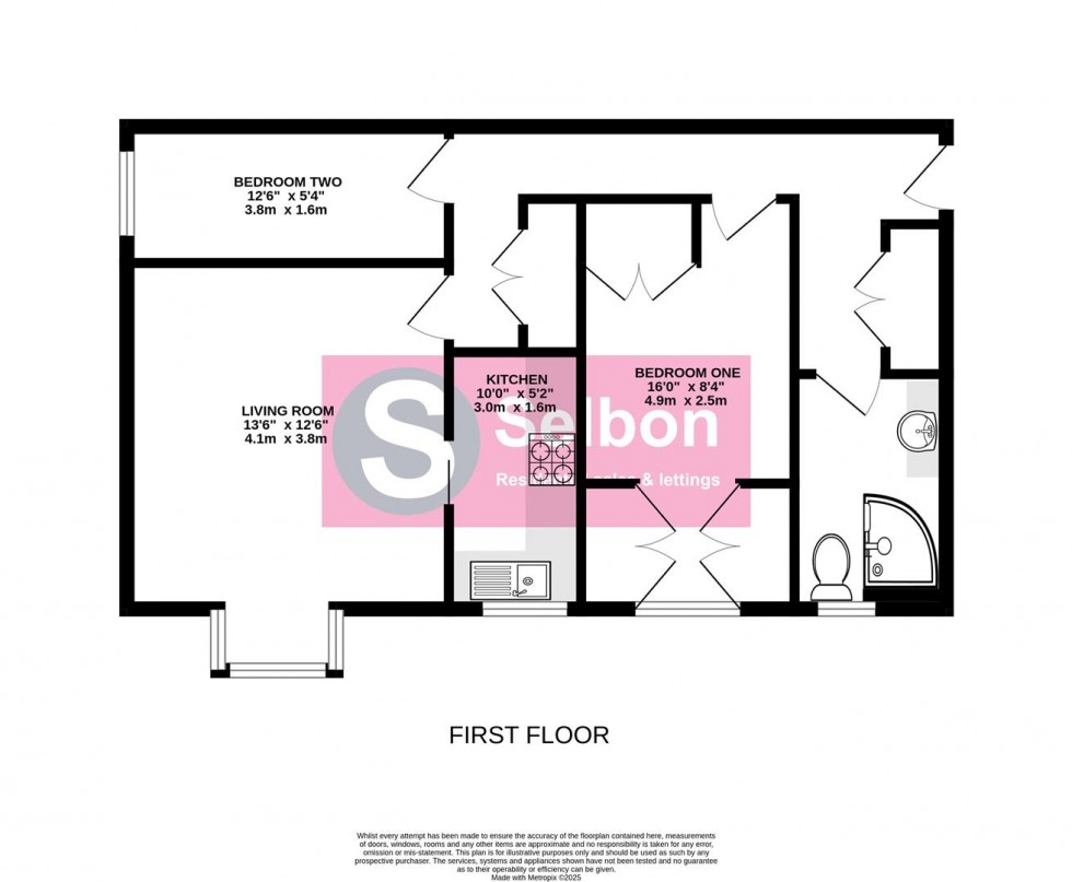Floorplan for Salisbury Road, Farnborough