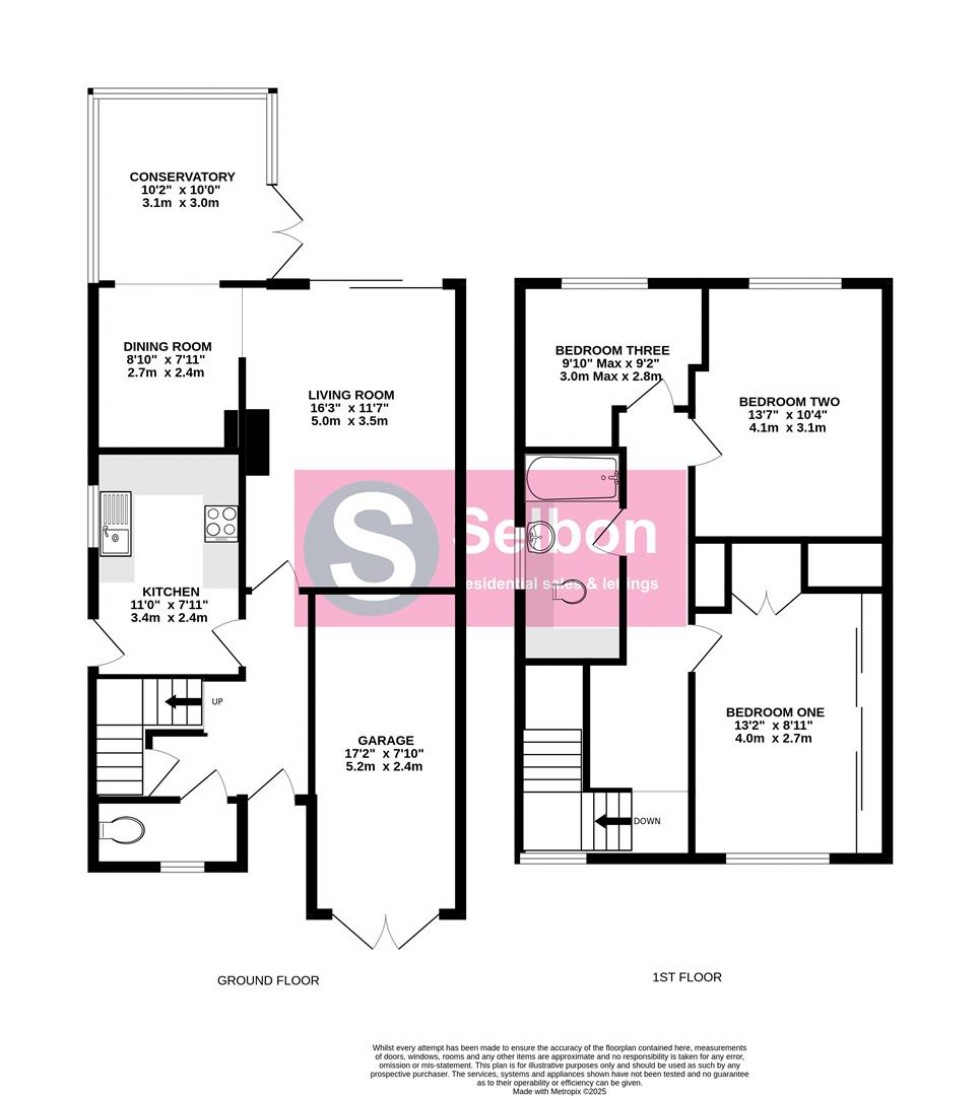 Floorplan for Fernhill Road, Farnborough