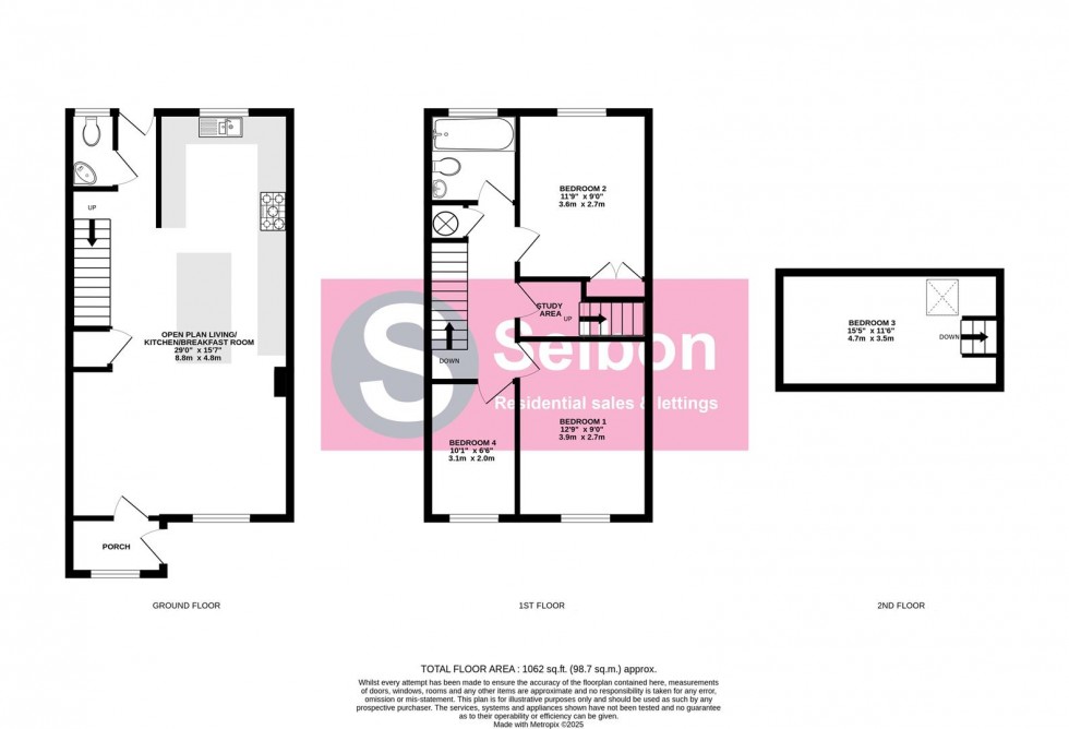 Floorplan for The Lea, Fleet