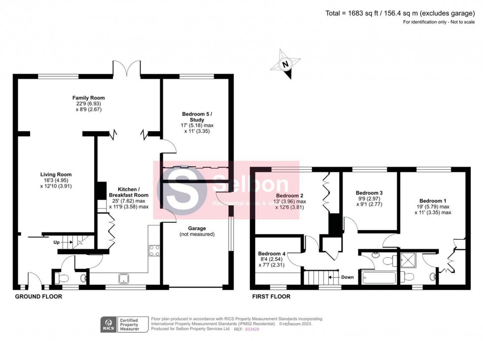 Floorplan for Glen Road, Fleet