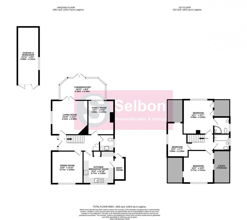 Floorplan for Wood Lane, Fleet