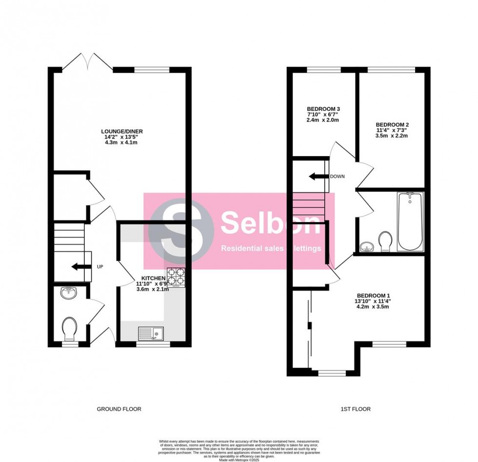 Floorplan for Ewshot Gardens, Ewshot, Farnham