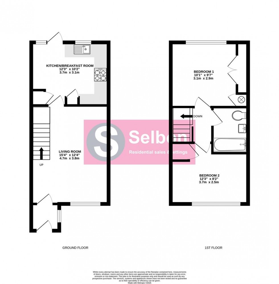 Floorplan for Hop Garden, Church Crookham, Fleet