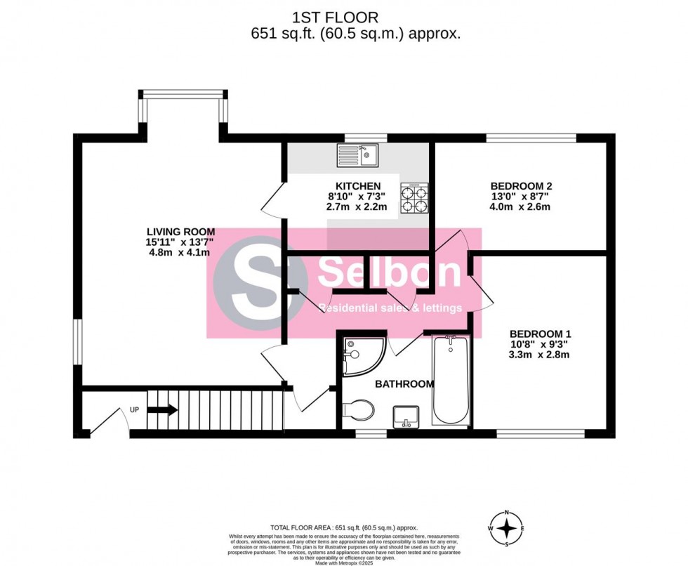 Floorplan for Annettes Croft, Church Crookham, Fleet