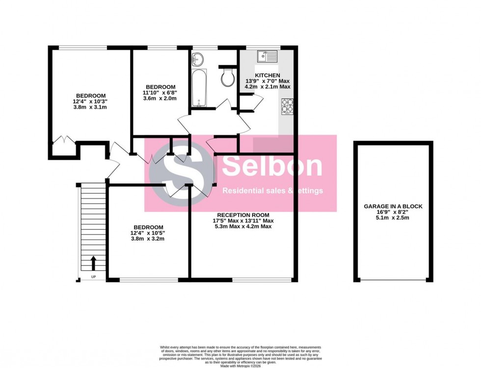 Floorplan for Stanton Drive, Fleet
