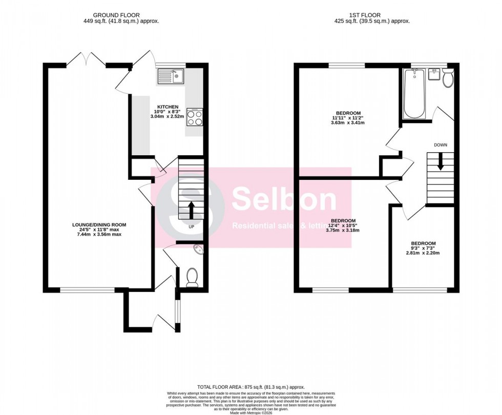 Floorplan for Lea Springs, Fleet