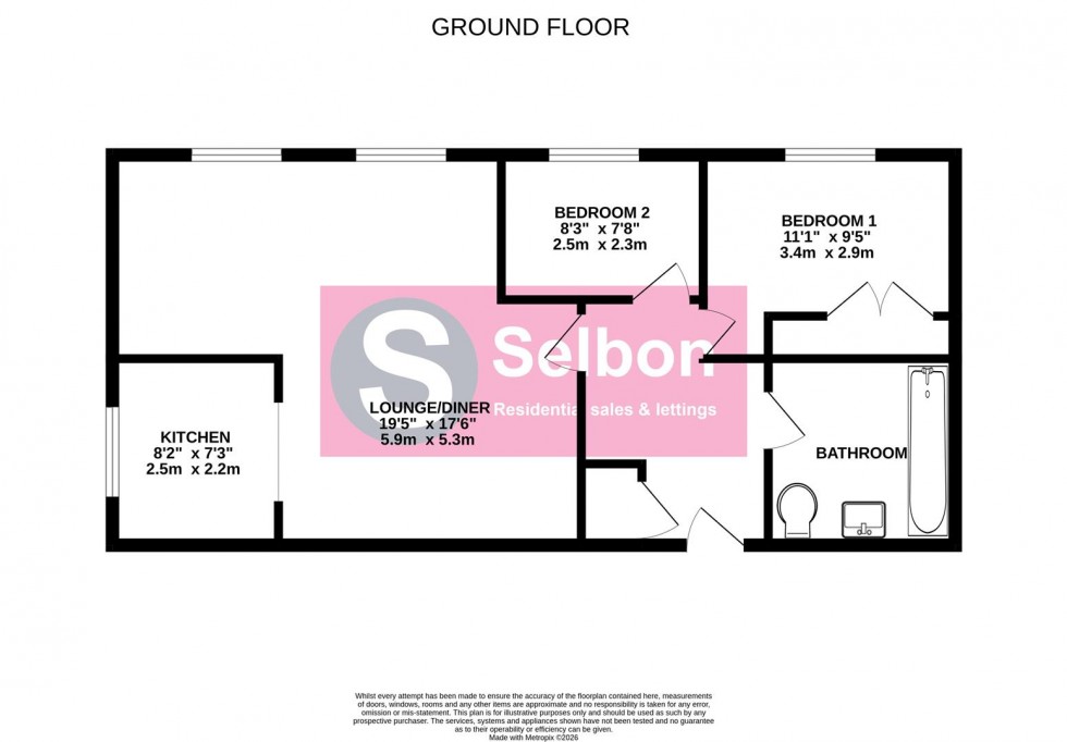 Floorplan for Ellen Drive, Fleet