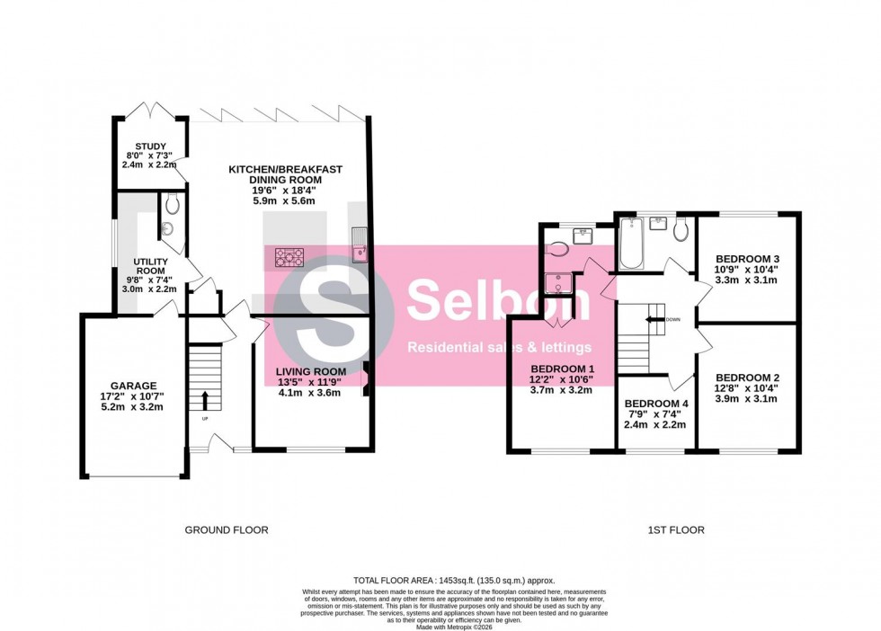 Floorplan for The Verne, Church Crookham, Fleet