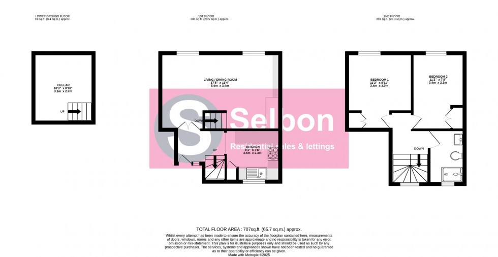 Floorplan for West Street, Odiham, Hook