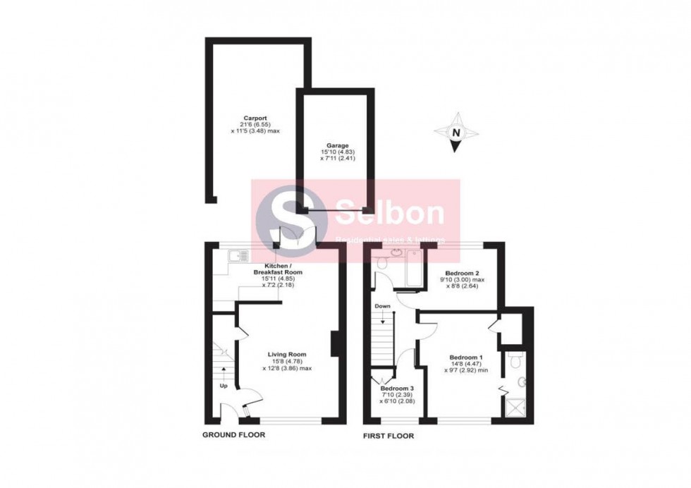 Floorplan for Regent Close, Fleet
