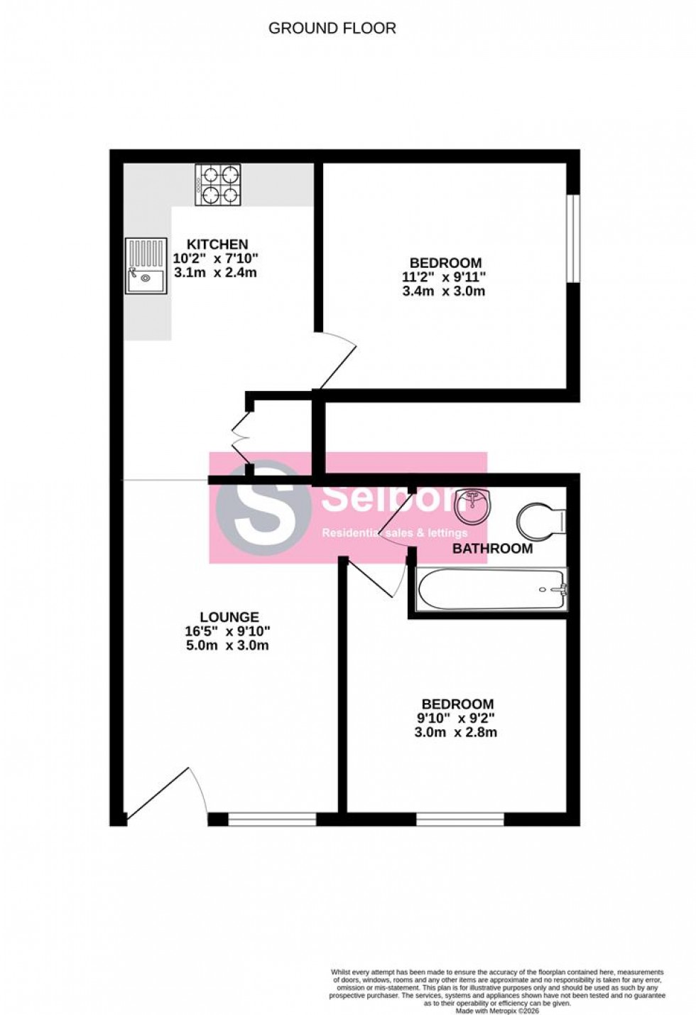 Floorplan for Fleet Road, Fleet