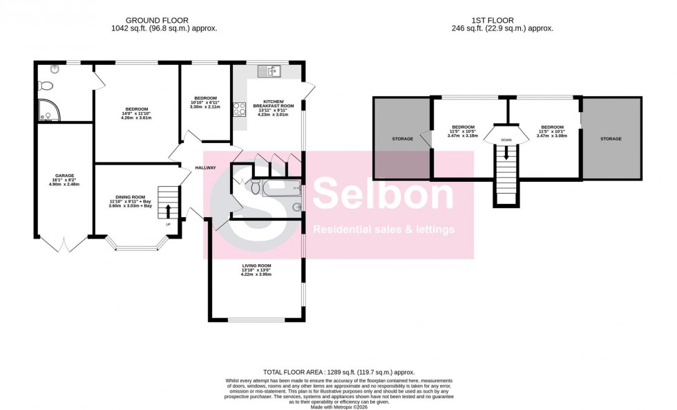 Floorplan for Frere Avenue, Fleet
