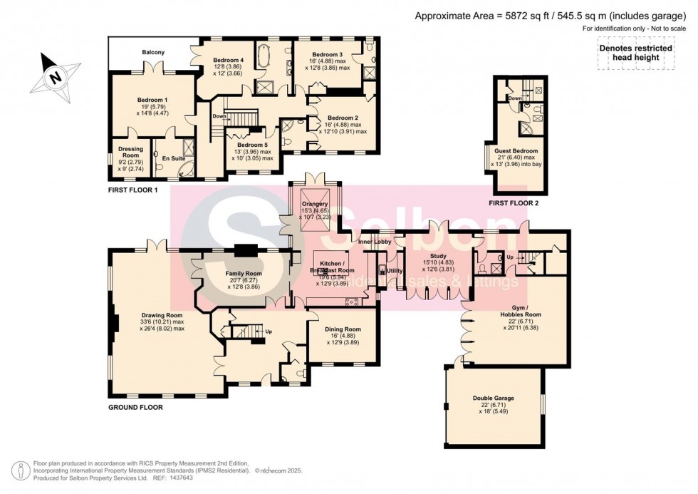 Floorplan for Reading Road North, Fleet