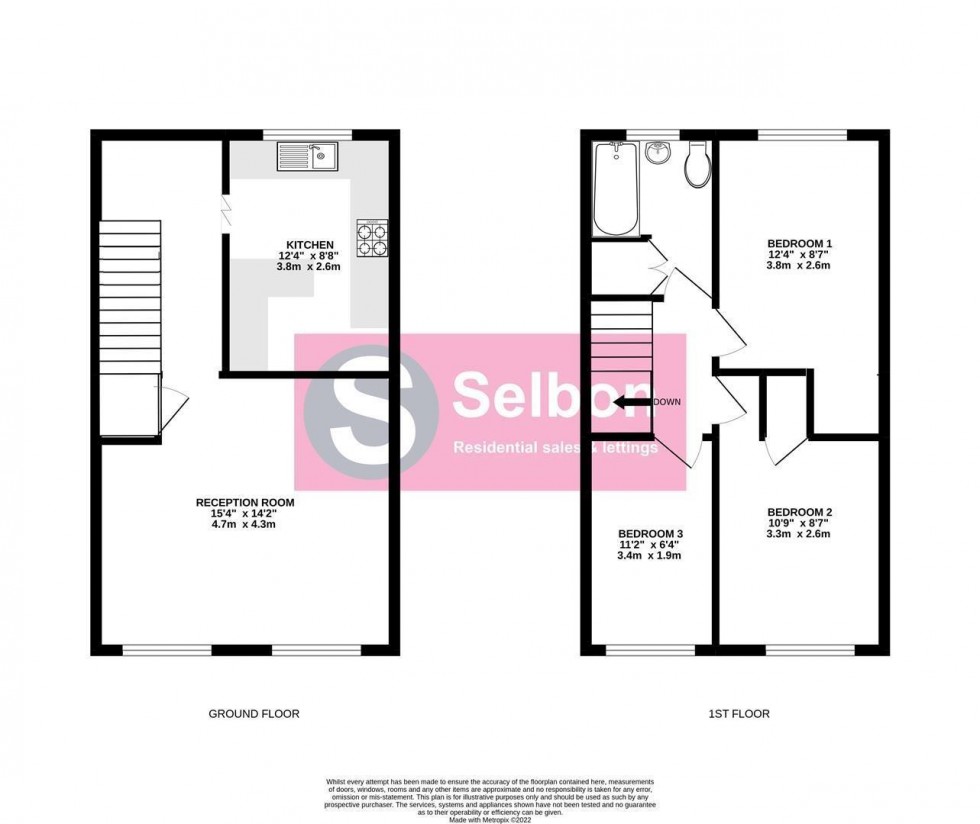 Floorplan for Fleet Road, Fleet