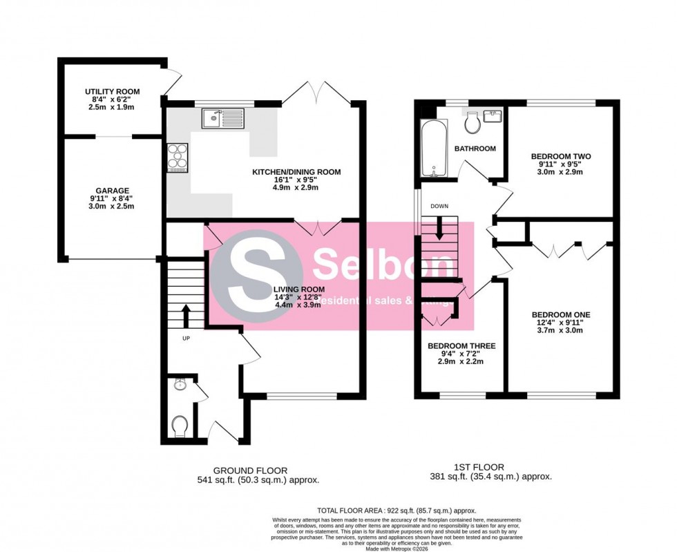 Floorplan for Marlborough View, Farnborough