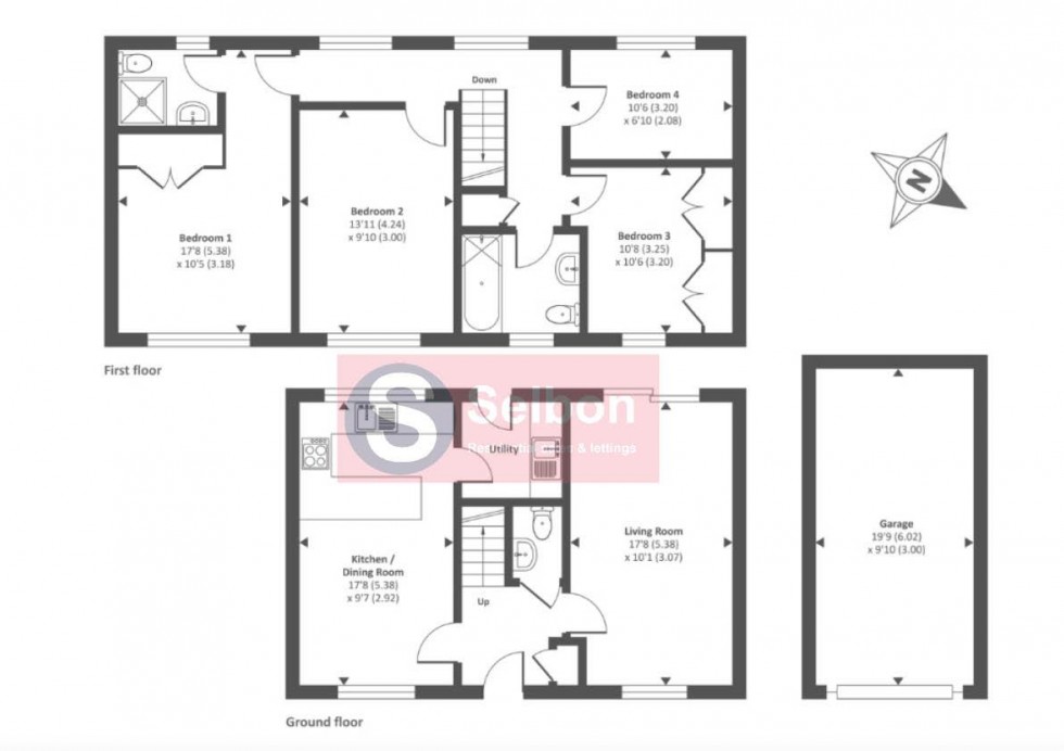 Floorplan for Turgis Road, Fleet