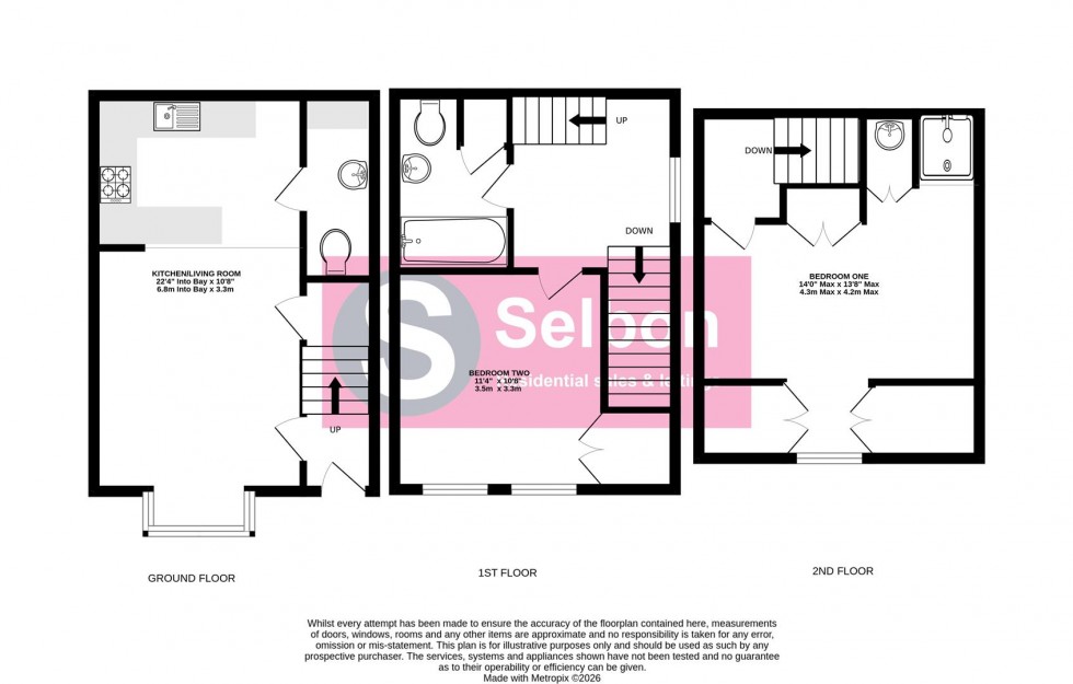 Floorplan for Haig Road, Aldershot