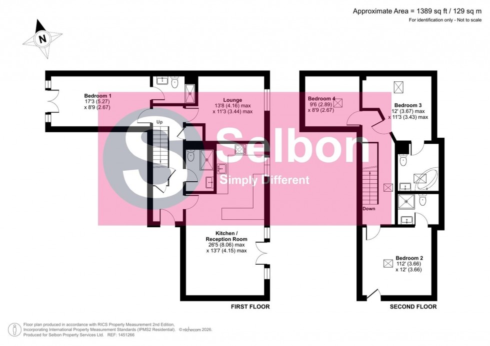 Floorplan for Plough Way, London