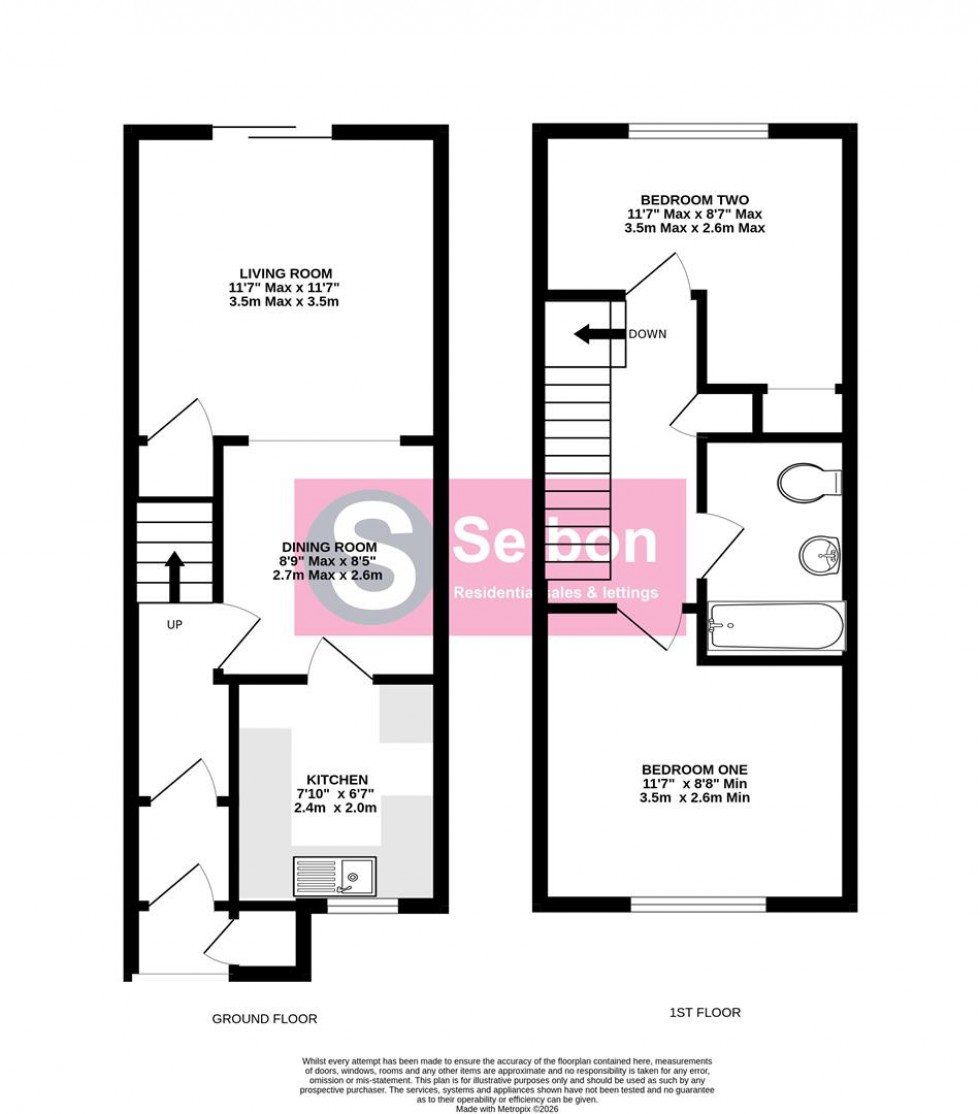 Floorplan for House Plat Court, Church Crookham, Fleet