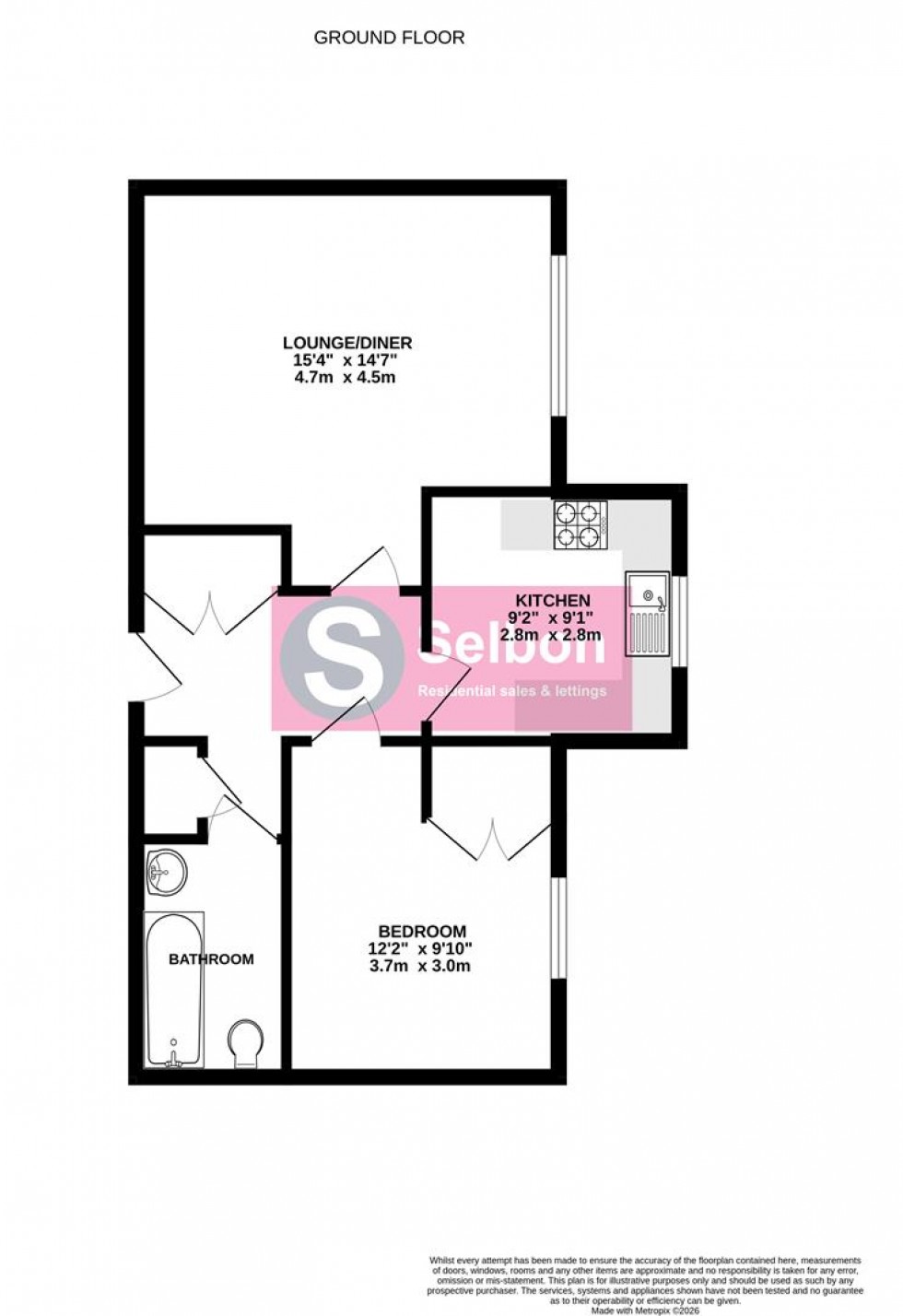 Floorplan for Doctors Acre, Hook