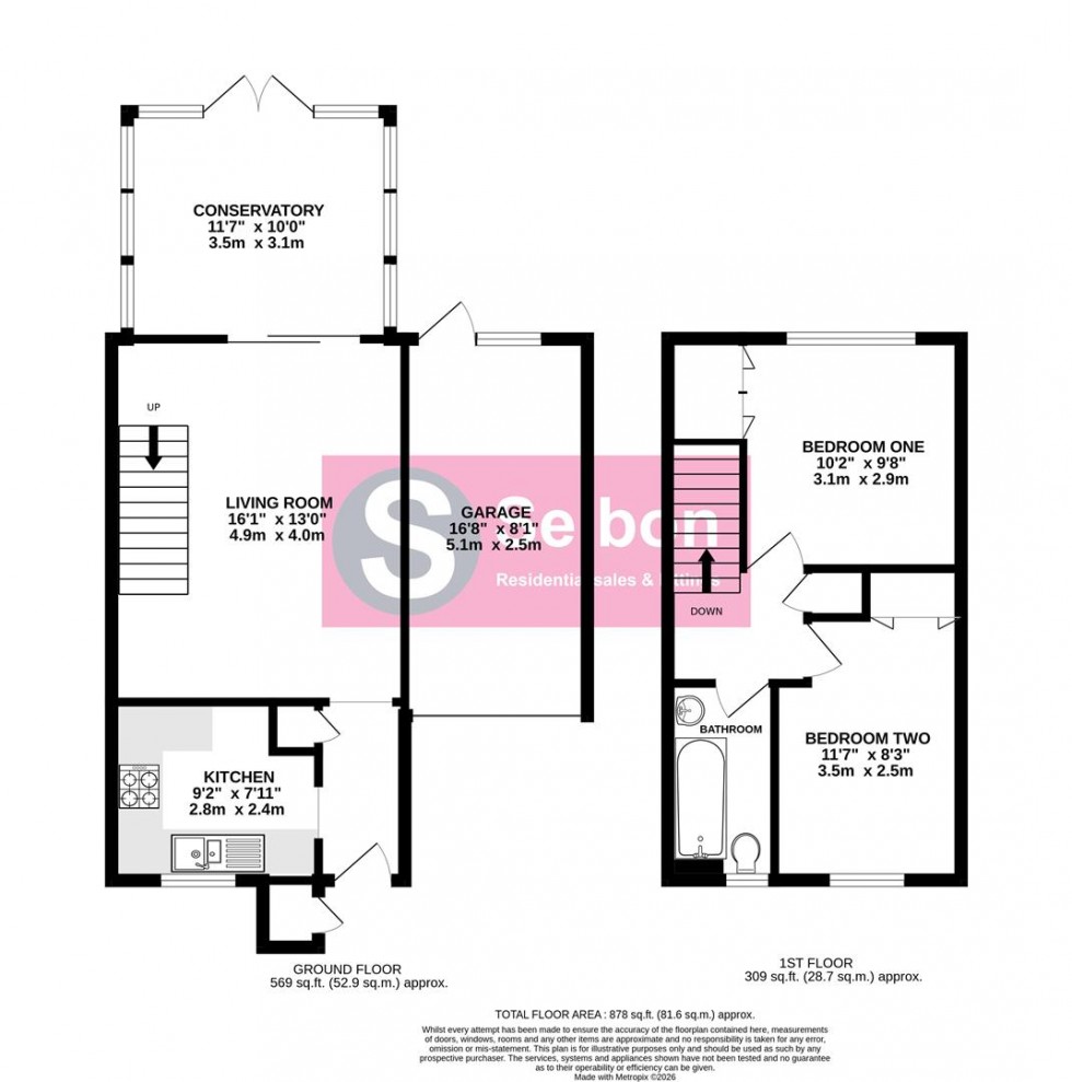 Floorplan for Marlborough View, Farnborough