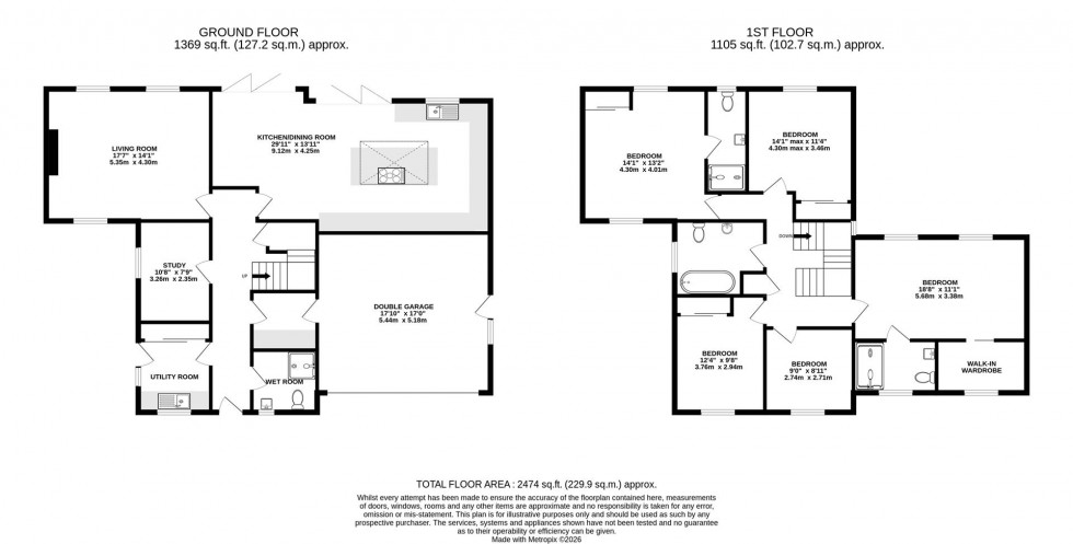 Floorplan for Watery Lane, Church Crookham, Fleet