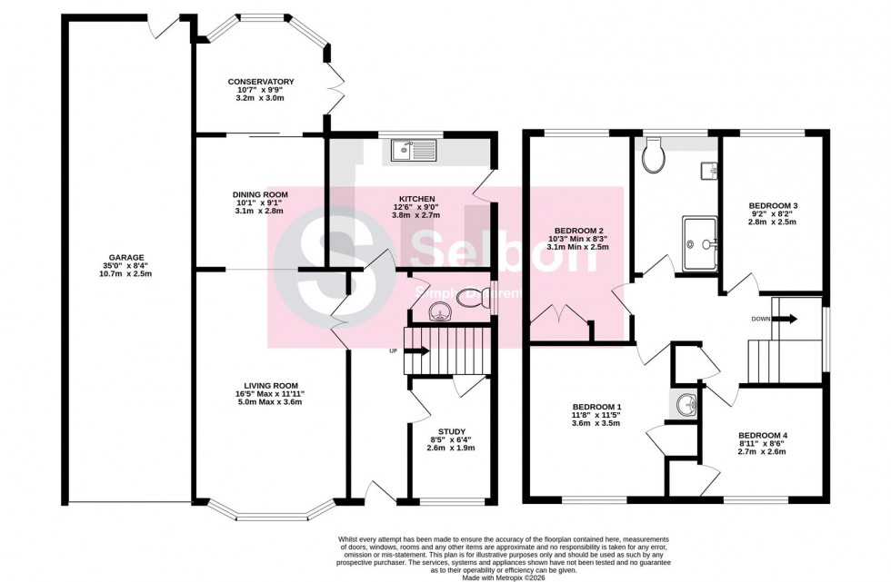 Floorplan for Pondtail Road, Fleet