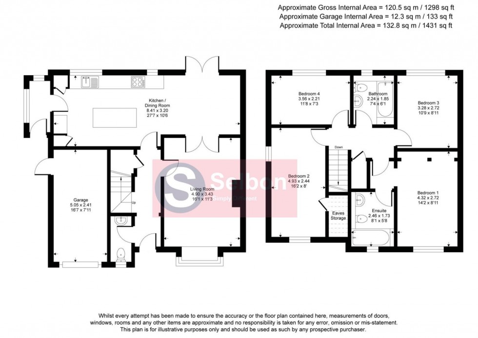 Floorplan for Shire Avenue, Fleet