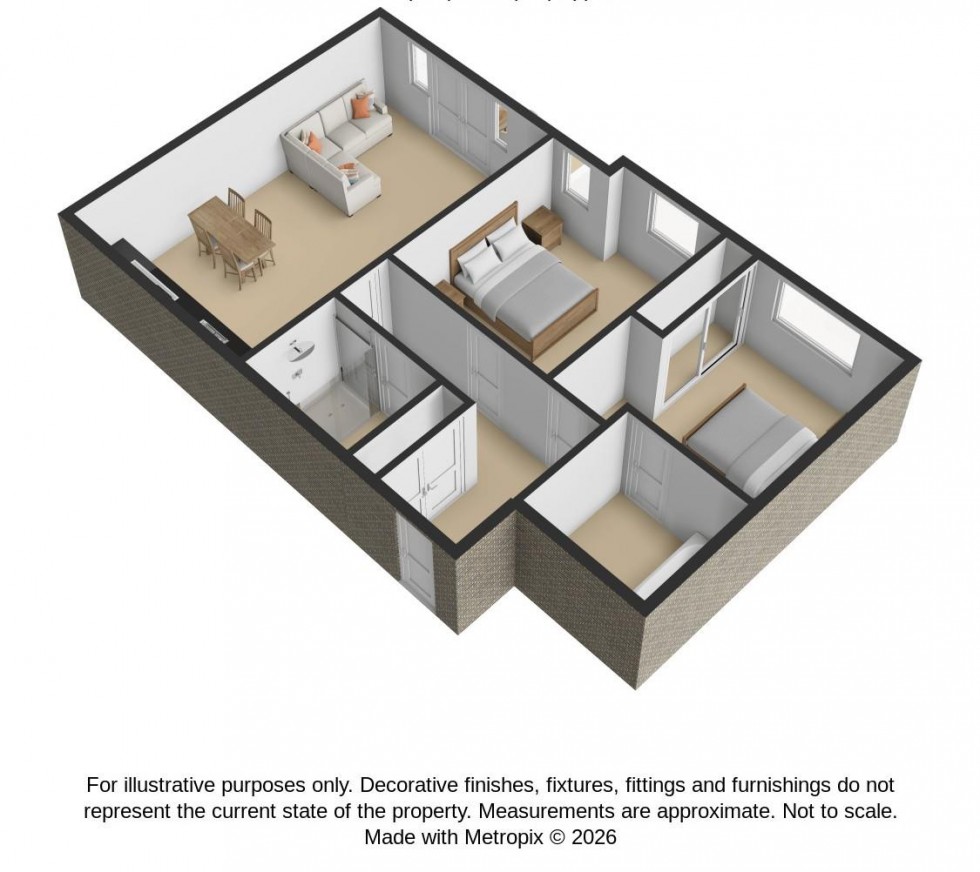 Floorplan for Pyestock Way, Fleet